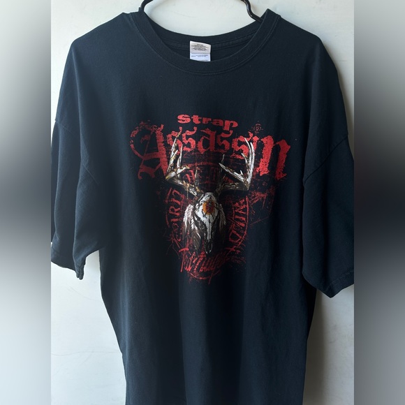 TED NUGENT Strap Assassin Band Concert Tour Shirt - Picture 2 of 3